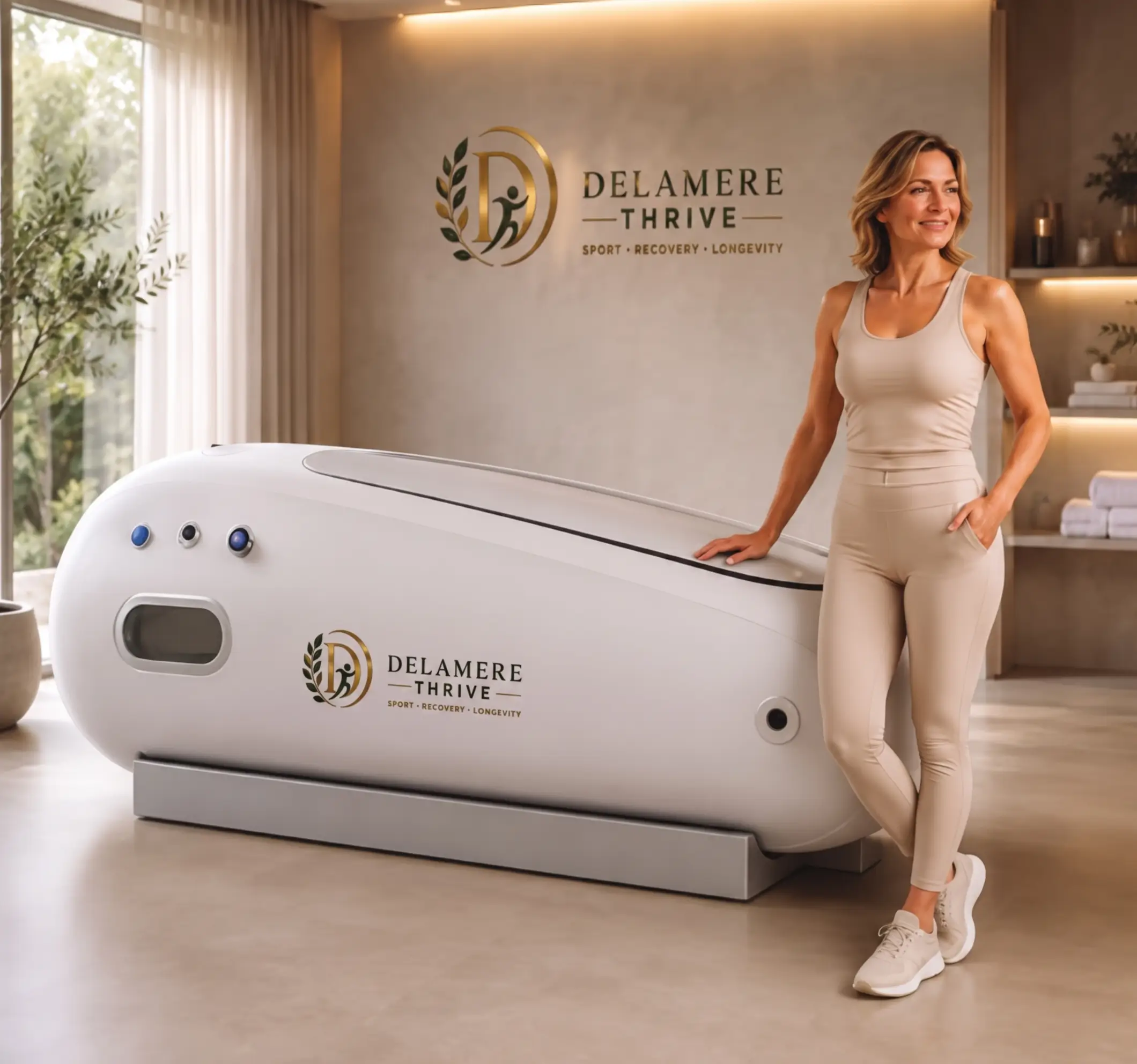 Hyperbaric oxygen therapy at Delamere Thrive